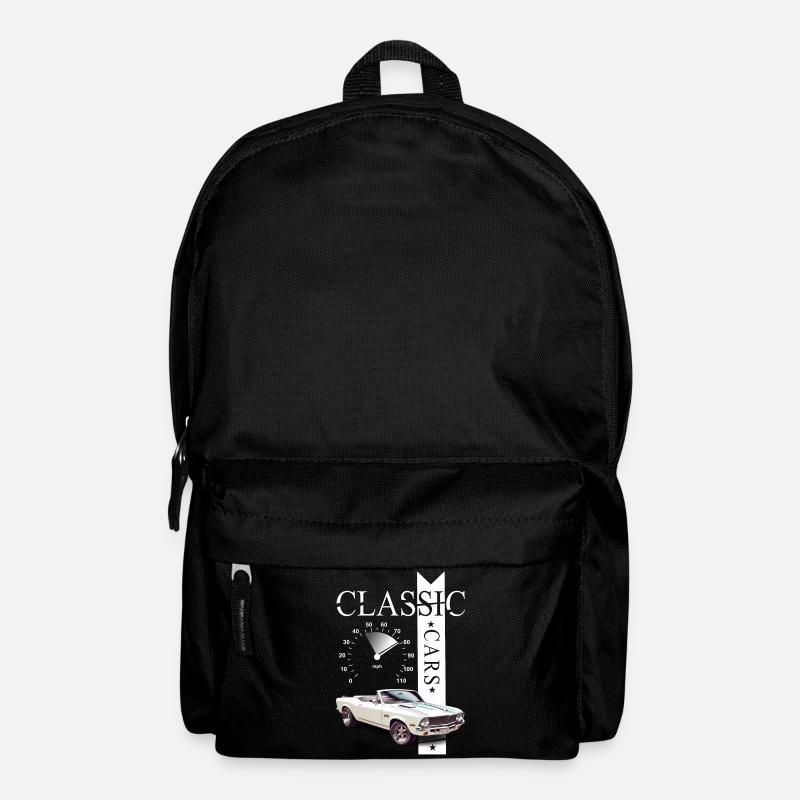 Classic Car - Rucksack - Schwarz