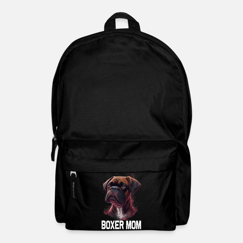 Boxer Mom - Rucksack - Schwarz