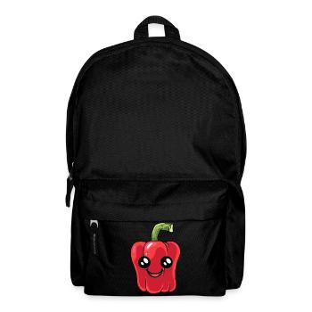 Peppers Peppers Vegetables Vegetarian Cook - Backpack - black - Front