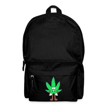 Der Bloom - Weed Cannabis Stoned Hanf Marihuana - Rucksack - Schwarz - Vorne