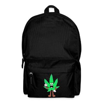 Der Bloom - Weed Cannabis Stoned Hanf Marihuana - Rucksack - Schwarz - Vorne