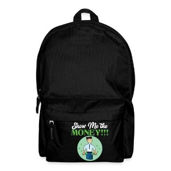 Show Money Design for High-Earning Professionals - Backpack - black - Front