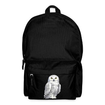 Snowy Owl - Backpack - black - Front