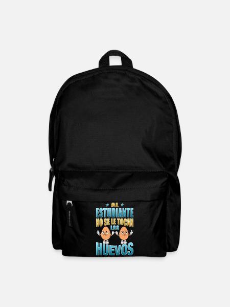 The student does not touch his balls - Backpack - black