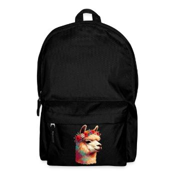 Alpaka - Rucksack - Schwarz - Vorne