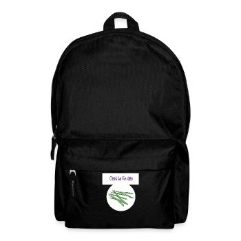 Es ist das Ende der Bohnen - Rucksack - Schwarz - Vorne