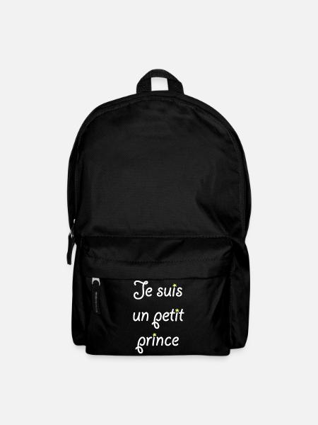 Je suis un petit prince - Sac à dos - noir