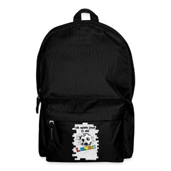 School Enrollment - 1st Grade - Football Wall Breakthrough - Backpack - black - Front