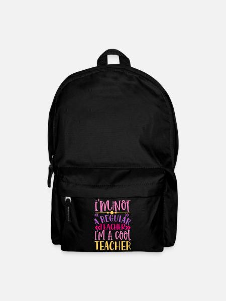 Cooler Lehrer – Lustiges Geschenk für Lehrer - Rucksack - Schwarz