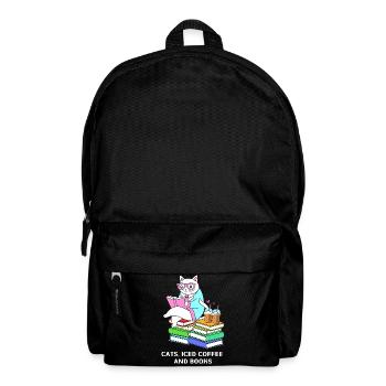 Eiskaffee Barista Koffein Espresso Iced Coffee - Rucksack - Schwarz - Vorne