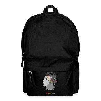 Artistique Allemagne Contour - Sac à dos - noir - Devant