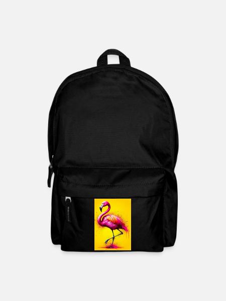 Flamingo - Rucksack - Schwarz