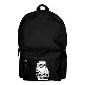Too Cool To Boo - Cooles Geist - Rucksack - Schwarz - Vorne