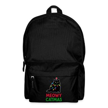 Meowy Catmas - Backpack - black - Front