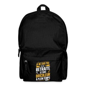 Full-time handyman, not retired - Backpack - black - Front