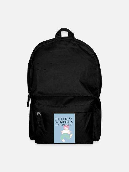 Sensation étrange - Sac à dos - noir