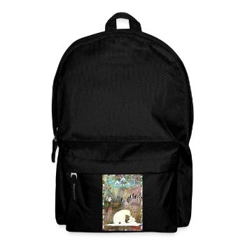 COOLE Designer T-Shirt ORIGINAL PAUKNER GRNA - Rucksack - Schwarz - Vorne
