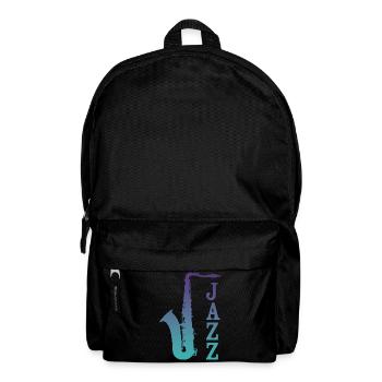 Jazz Saxo - Rucksack - Schwarz - Vorne