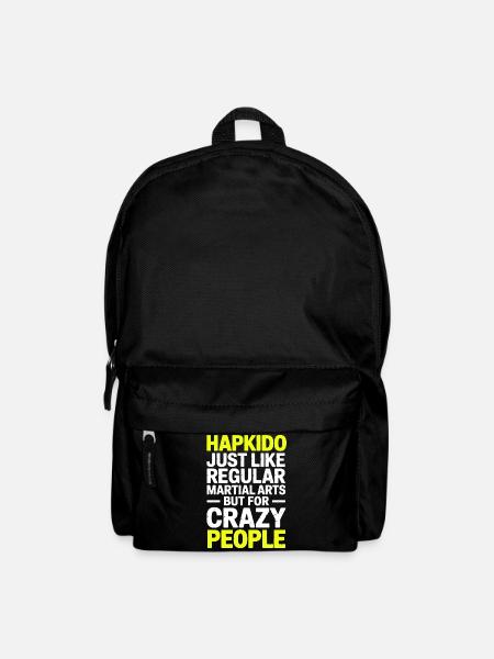 Hapkido Hap Ki Do Geschenke - Rucksack - Schwarz