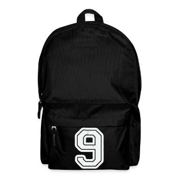 9 - Rucksack - Schwarz - Vorne