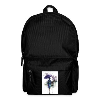 Urban Kimono Under Umbrella - Backpack - black - Front