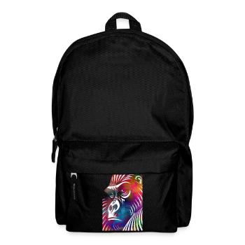 Portrait of a Gorilla - Backpack - black - Front