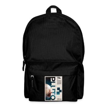 Plutonian Orbit Poster - Rucksack - Schwarz - Vorne