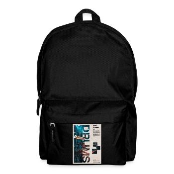 Trommel-Collage-Trommlerkunst - Rucksack - Schwarz - Vorne