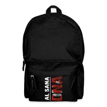 Türkei DNA Fingerabdruck Al Sana Türkiye Flagge - Rucksack - Schwarz - Vorne