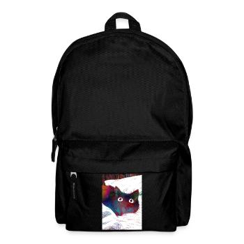 Jagdkatze - Rucksack - Schwarz - Vorne
