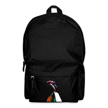 Parkour-Sportkunst - Rucksack - Schwarz - Vorne