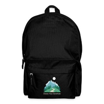 Retro Gaming Adventure - Backpack - black - Front