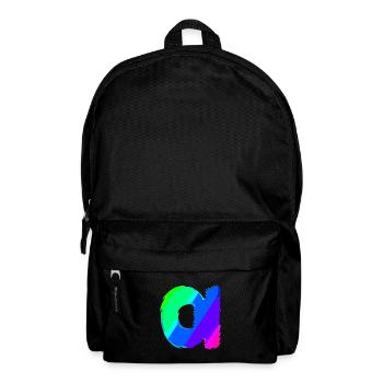 Alpha | Symbol | griechisches Alphabet - Rucksack - Schwarz - Vorne