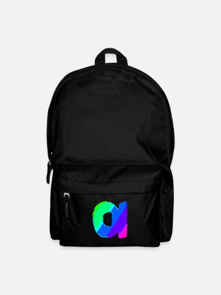 Alpha | Symbol | griechisches Alphabet - Rucksack - Schwarz