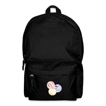 EHEFRAU. TOCHTER. JUGENDLICHER. FRAUENTAG - Rucksack - Schwarz - Vorne