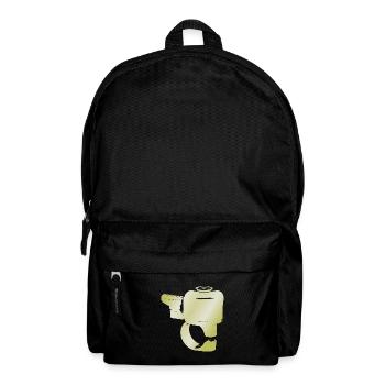 The Golden bell. - Backpack - black - Front