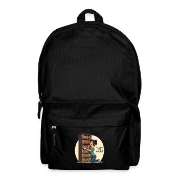 Rat de bibliothèque rat de bibliothèque sur une étagère - Sac à dos - noir - Devant