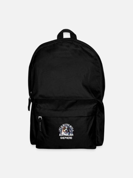 Australian Shepherd - Backpack - black