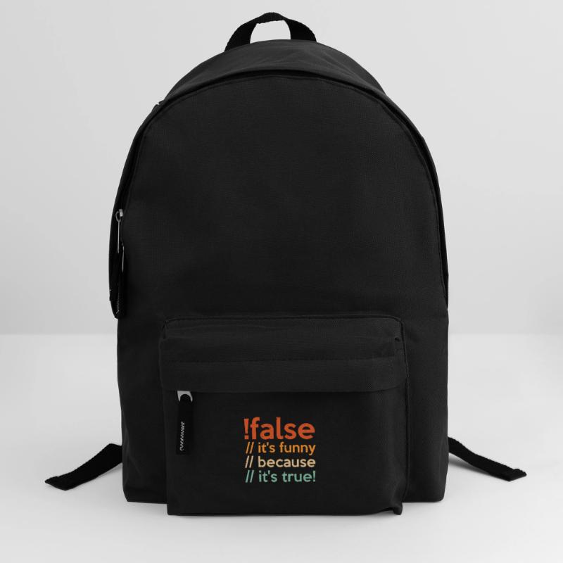 Programmer false true Computer Scientist Student Code Backpack