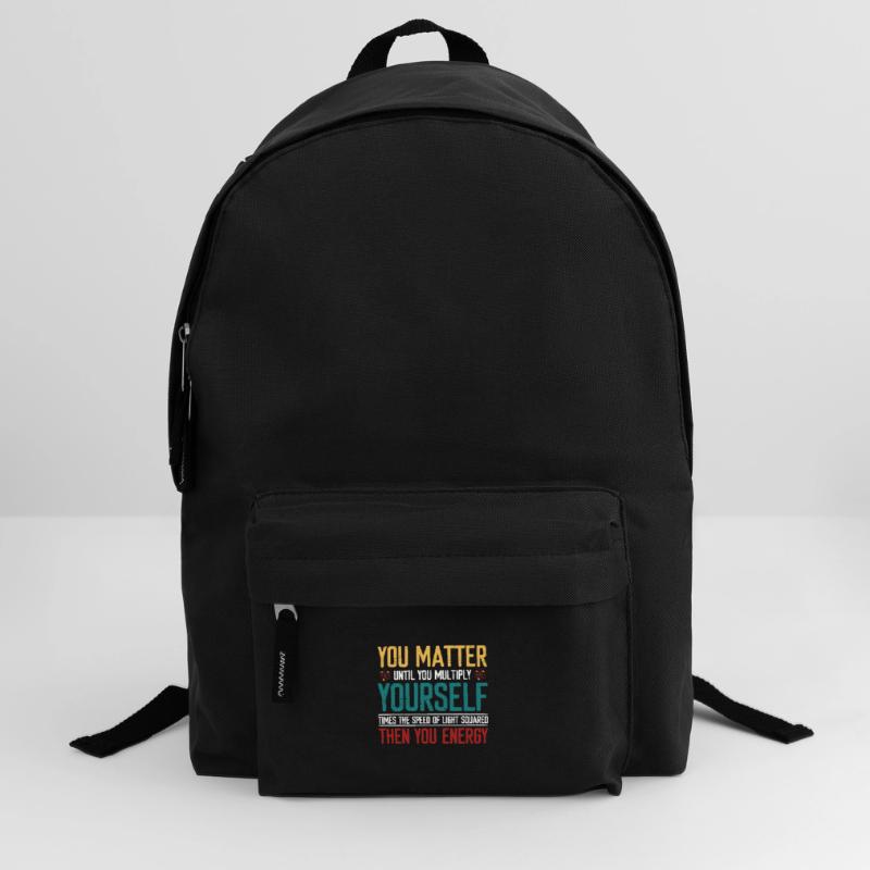 Quantum Physics Physicist Physics Professor Molecule Backpack