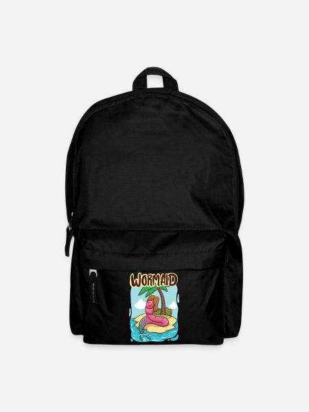Wormaid - Der Wurm, der zur Meerjungfrau wurde - Rucksack - Schwarz