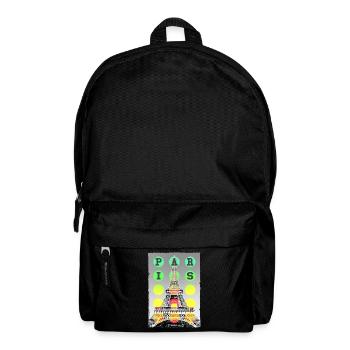 Paris France City Skyline Home Love - Backpack - black - Front