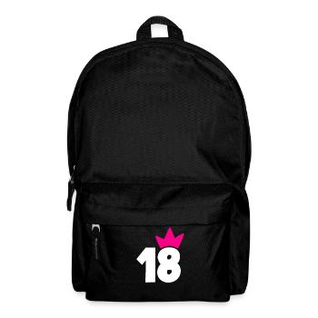 18 Crown Pink Girl 18 - Backpack - black - Front