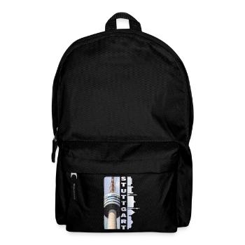 Stuttgart Germany City Skyline Home Love - Backpack - black - Front