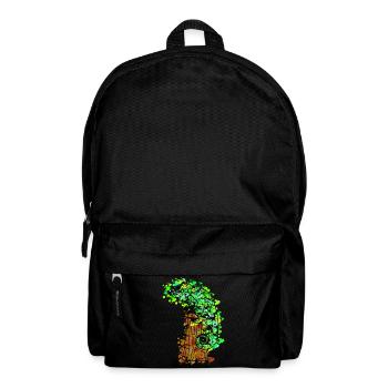 Chameleonn GeomeTRIX bunt - Rucksack - Schwarz - Vorne