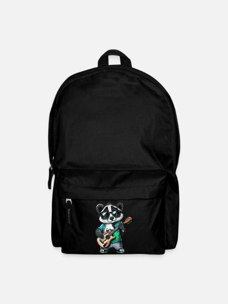 Panda Wippe - Rucksack - Schwarz