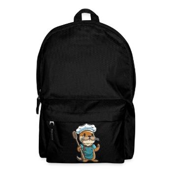 Otters Eats - Backpack - black - Front