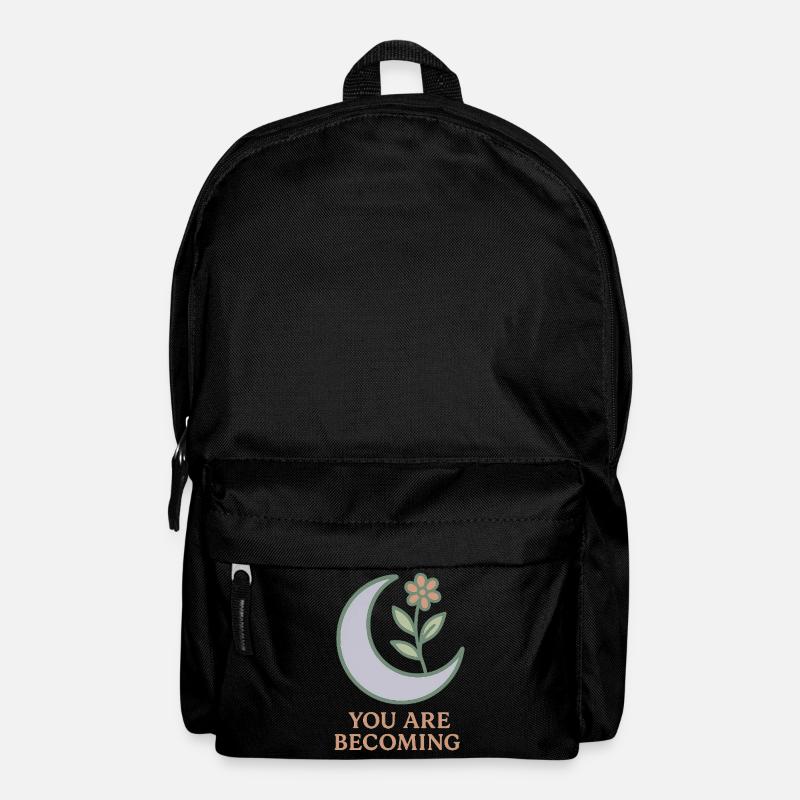 Mondblüte: Du wirst wachsen - Rucksack - Schwarz