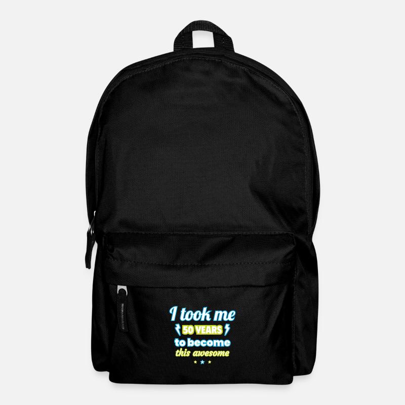 Geschenk zum Geburtstag,50 Jahre, 50. Geburtstag - Rucksack - Schwarz