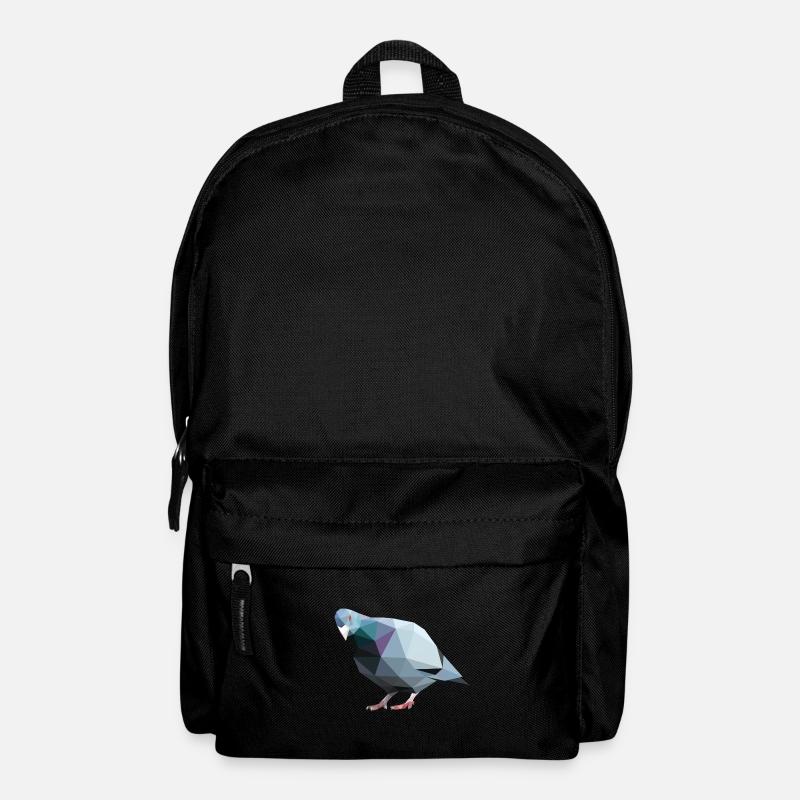 Geometric Pidgeon - Rucksack - Schwarz